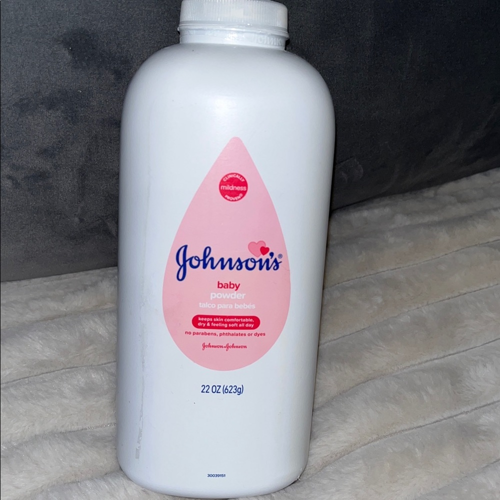 Johnson's Baby Powder Pink Label With Talc No Parabens 22OZ NO SEAL 99% full
